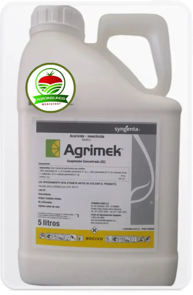 AGRIMEK - Abamectina 8.4 SYNGENTA acaros minador